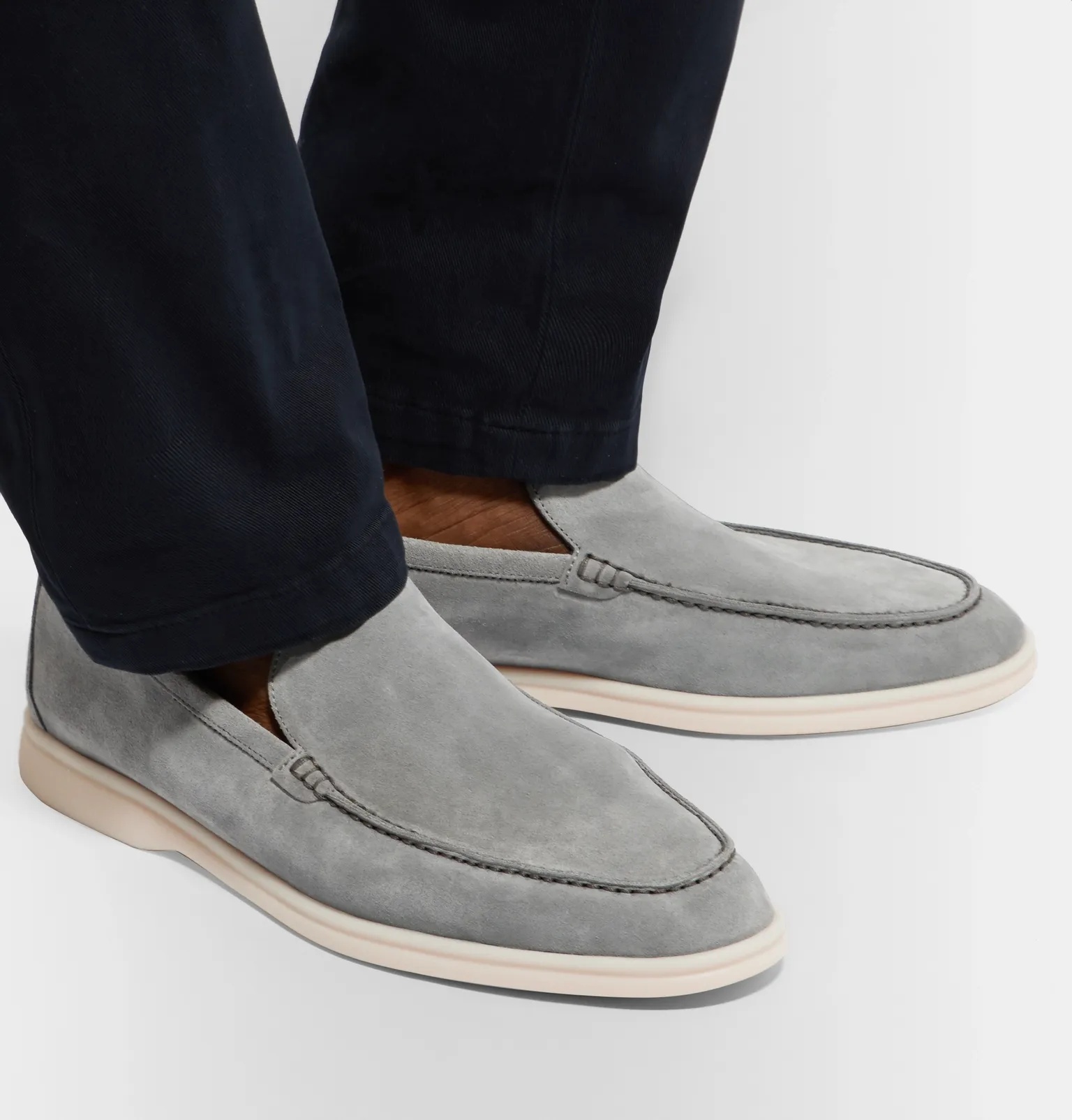 Summer Walk Suede Loafers - 29