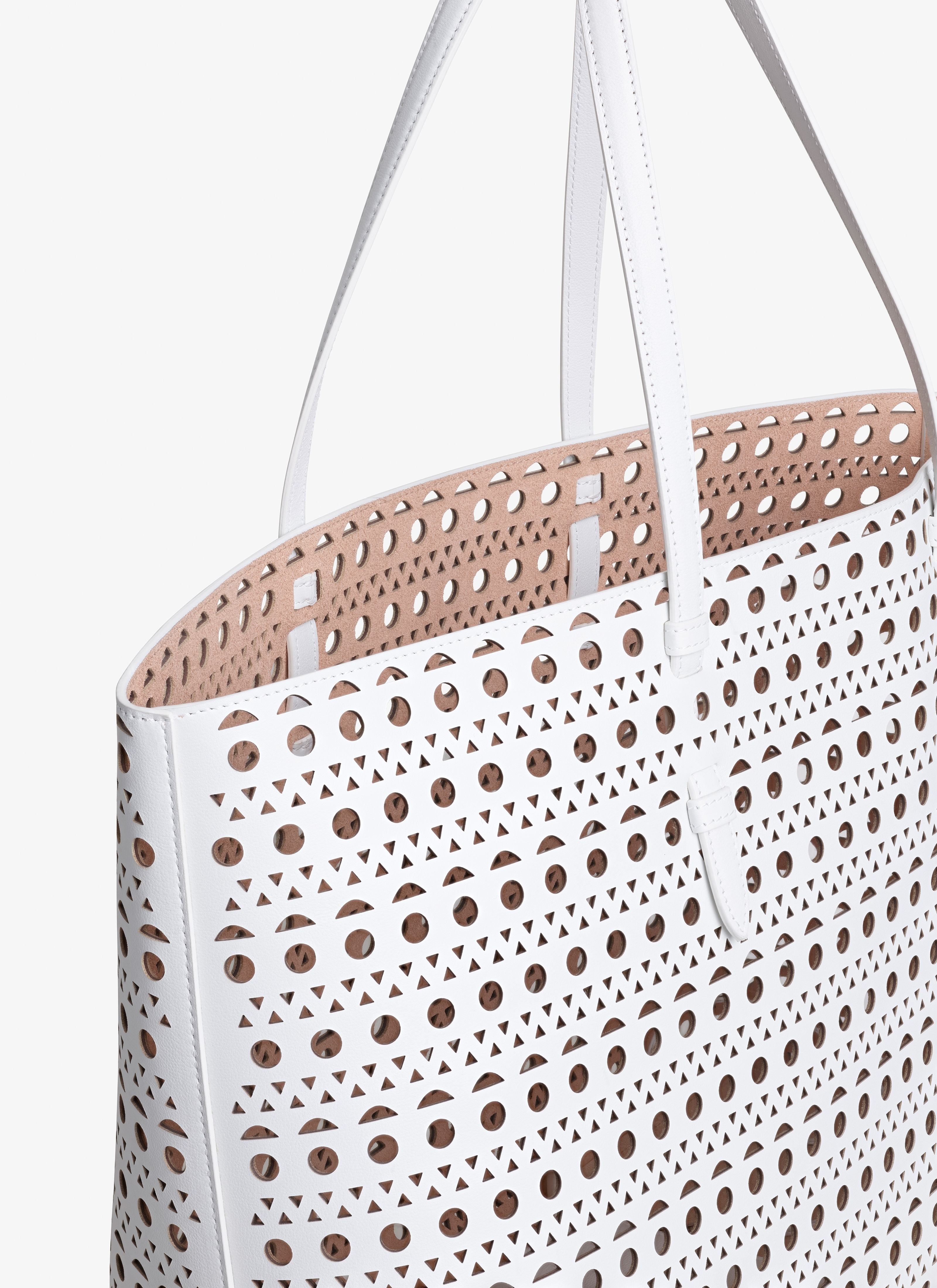 MINA 44 BAG IN OPTICAL PERFO LUX CALFSKIN - 4