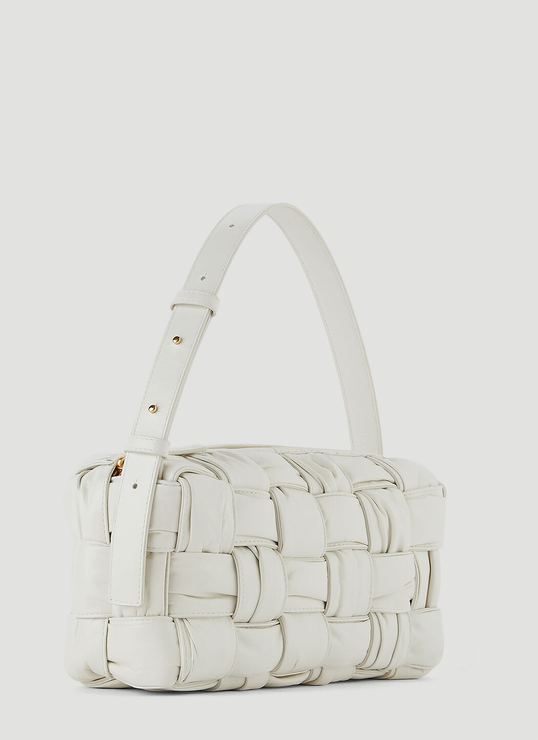 Brick Cassette Plissé Shoulder Bag - 2