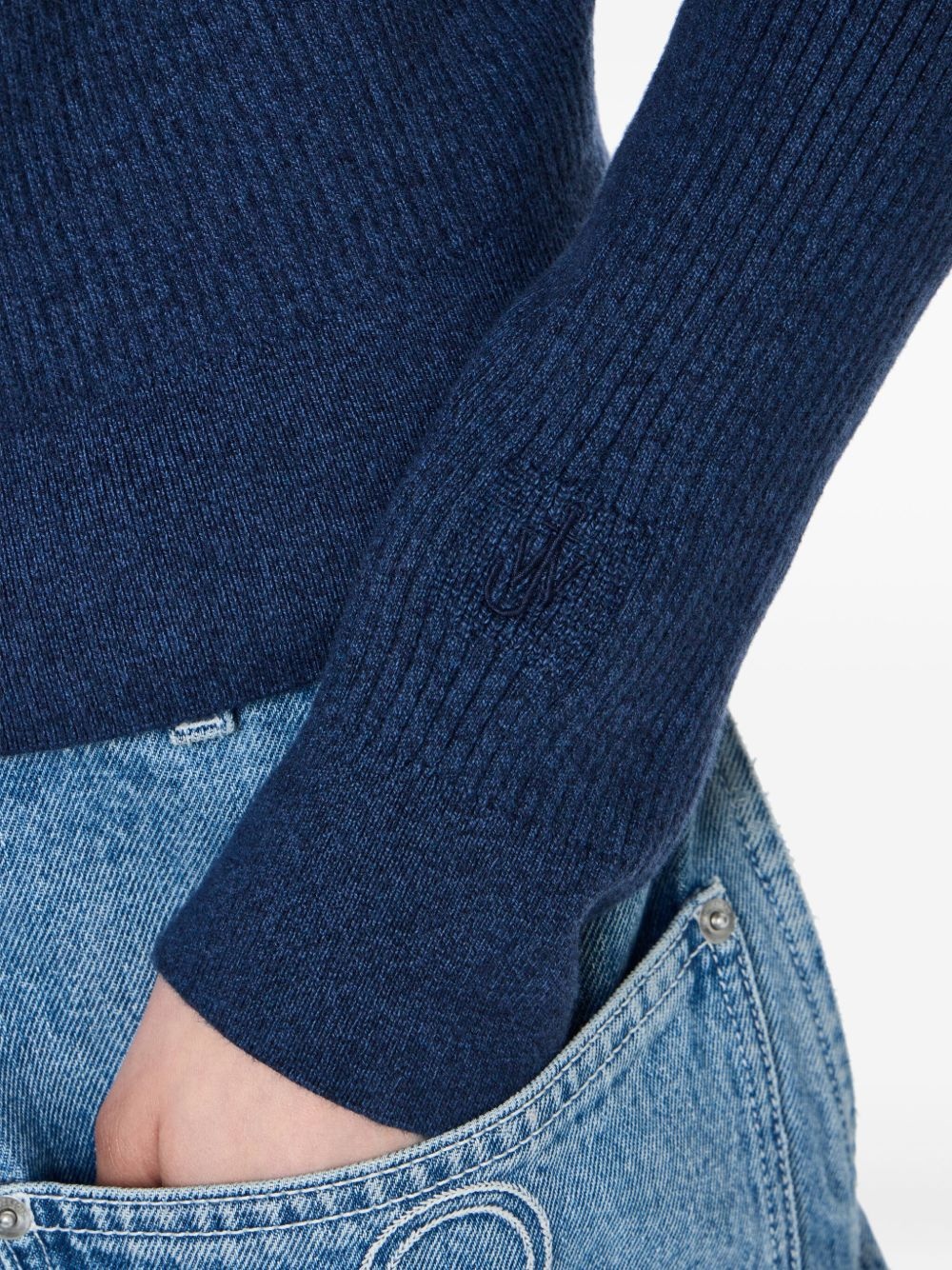 zip-up cardigan - 5