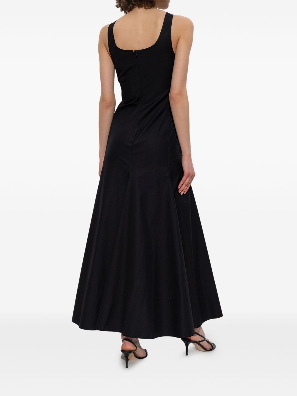 cotton maxi dress - 4