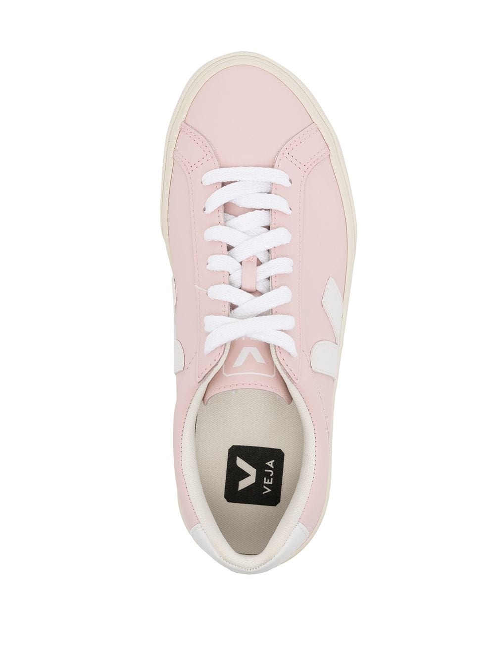 low-top lace-up trainers - 4