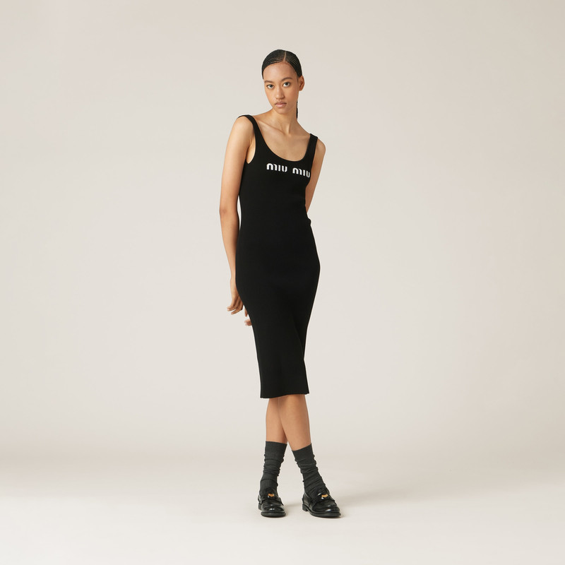 Miu Miu Viscose dress outlook
