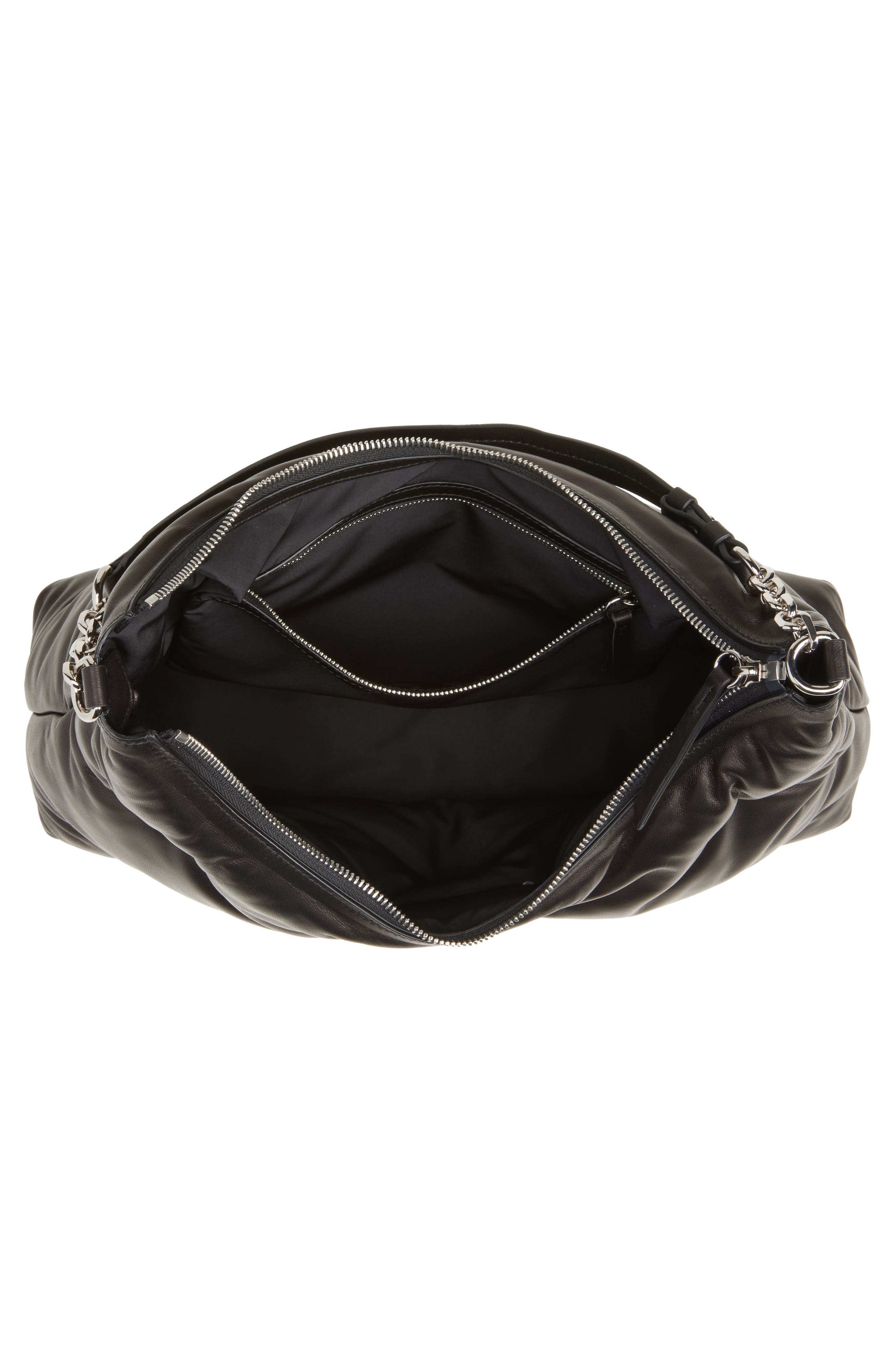 Maison Margiela Medium Glam Slam Hobo Bag in Black at Nordstrom - 5