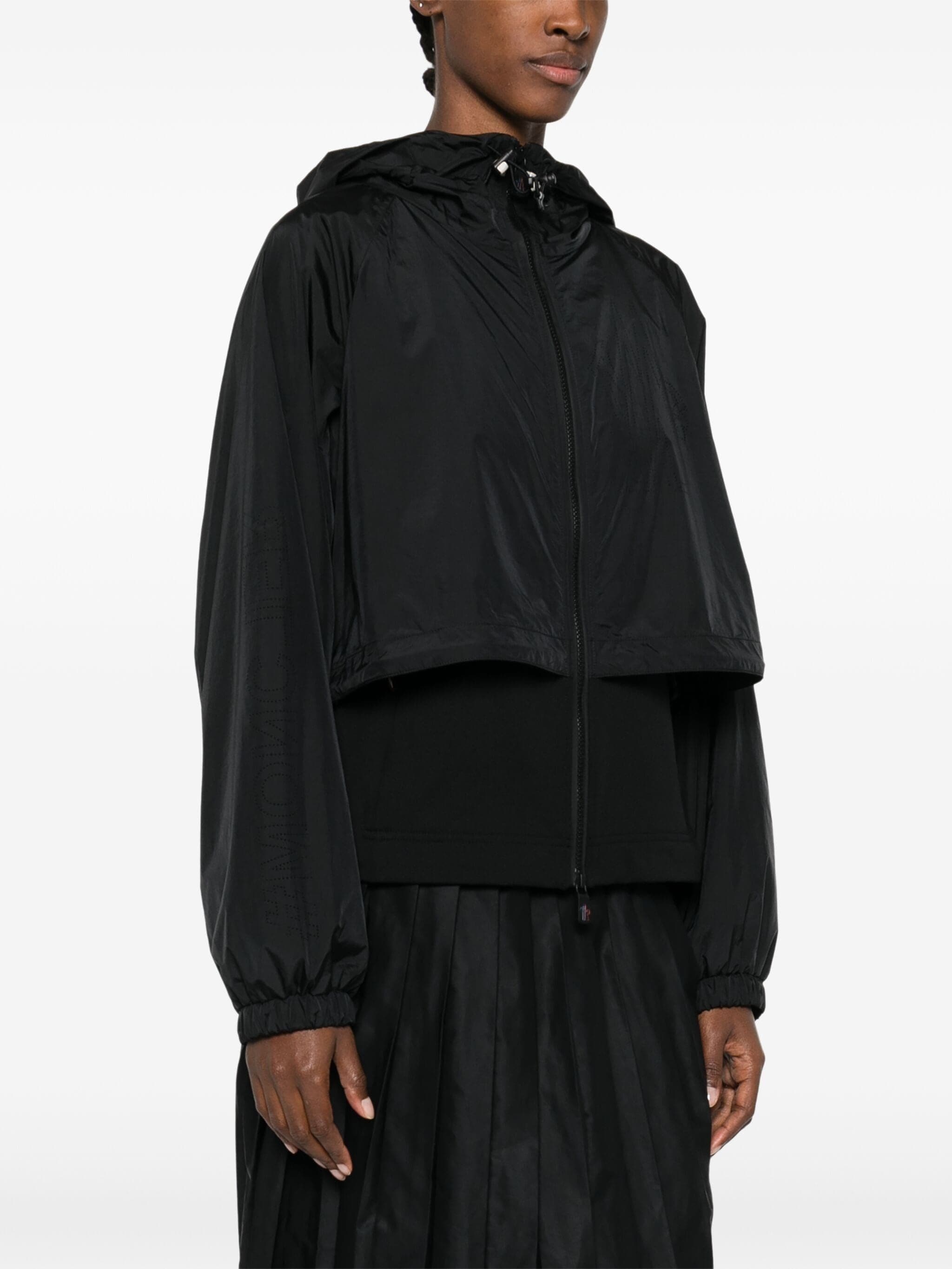 layered hooded jacket - 3