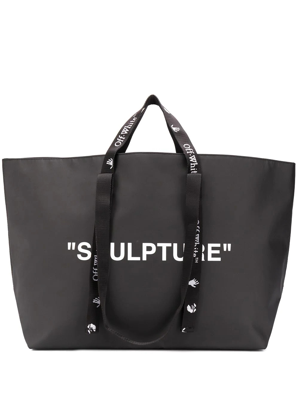 'Sculpture'-print tote bag - 1