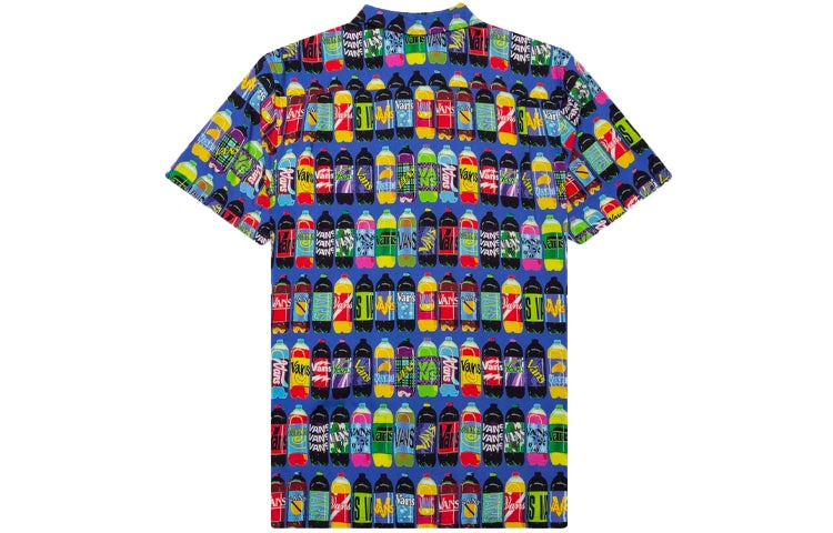 Vans x Fergus All Over Print Rayon Short Sleeve Shirt 'Multi-Color' VN0A4RS1W02 - 2