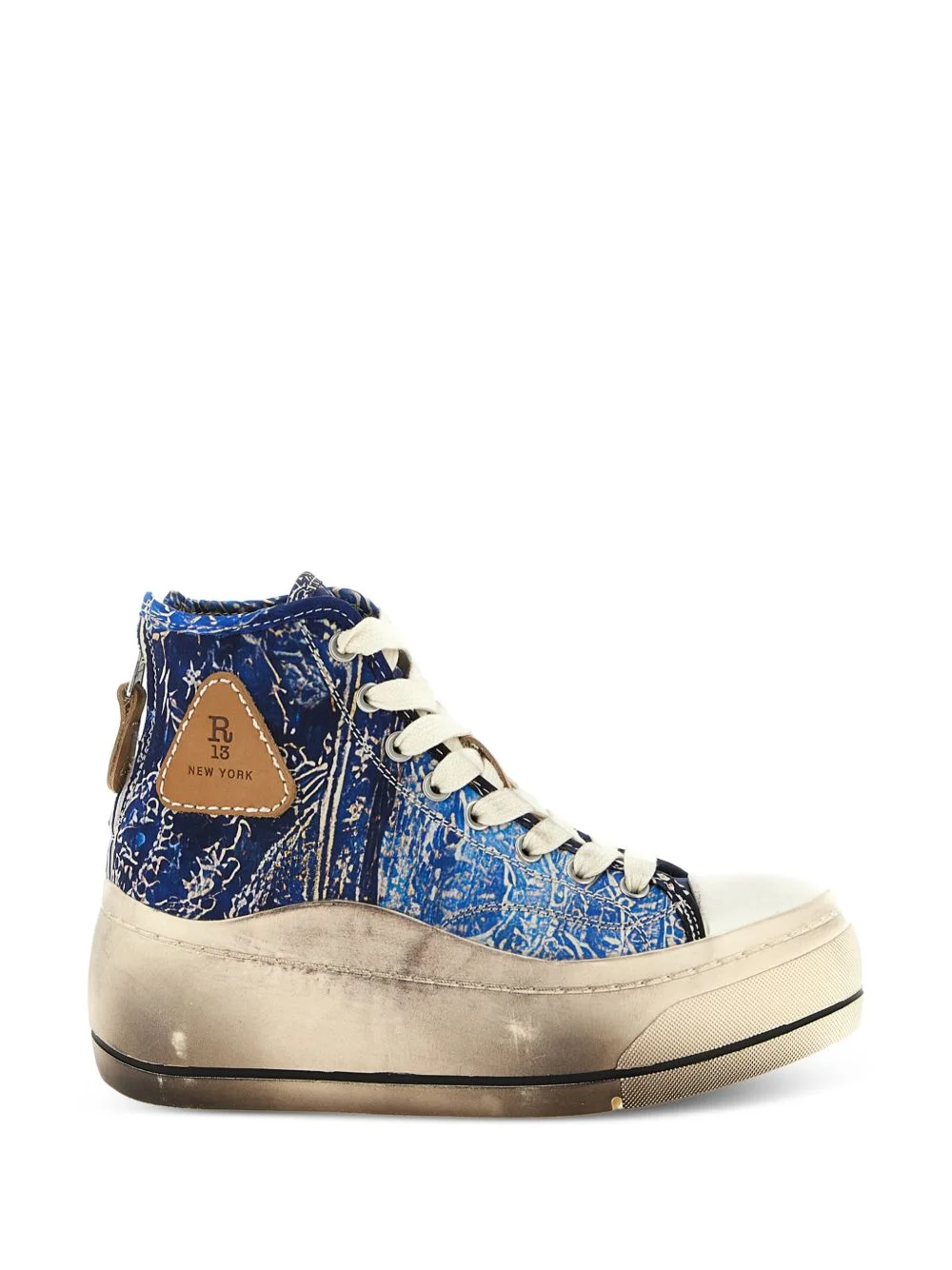 Kurt Bandana platform sneakers - 1