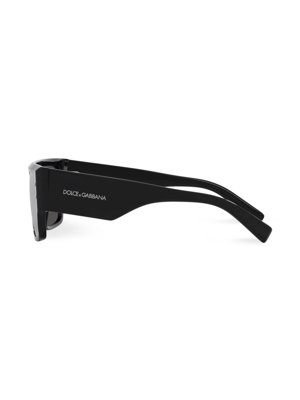 tinted-lens rectangle-frame sunglasses - 3