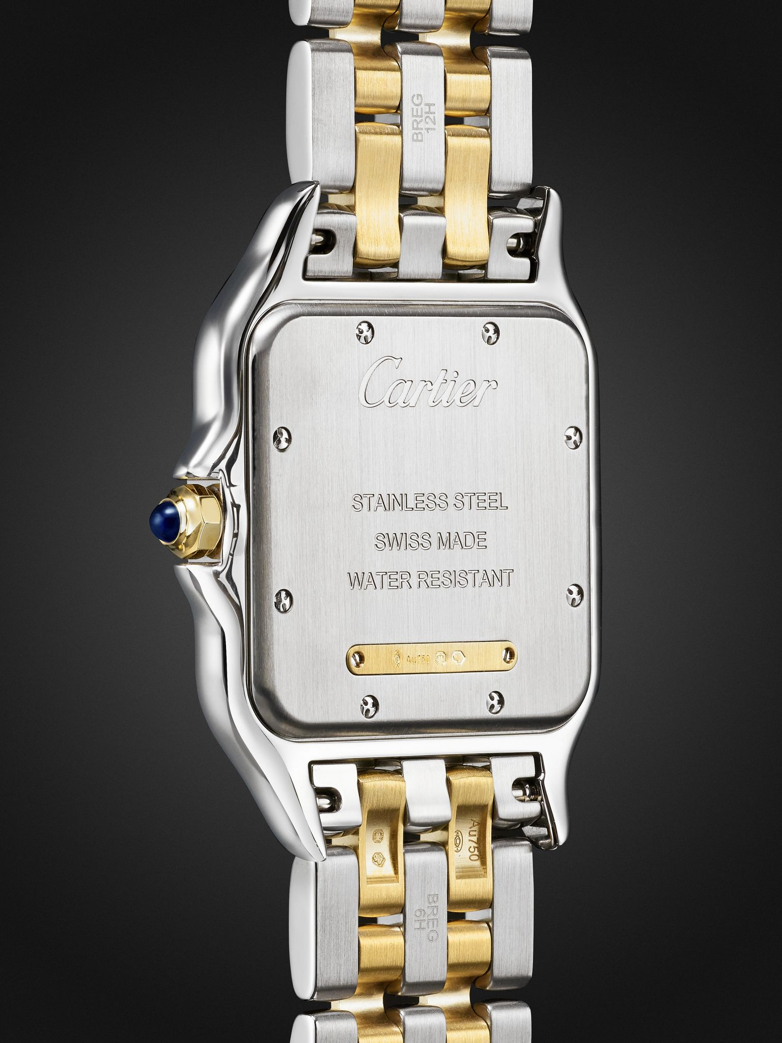Panthère de Cartier Large 31mm 18-Karat Gold and Stainless Steel Watch, Ref. No. W2PN0016 White - 4