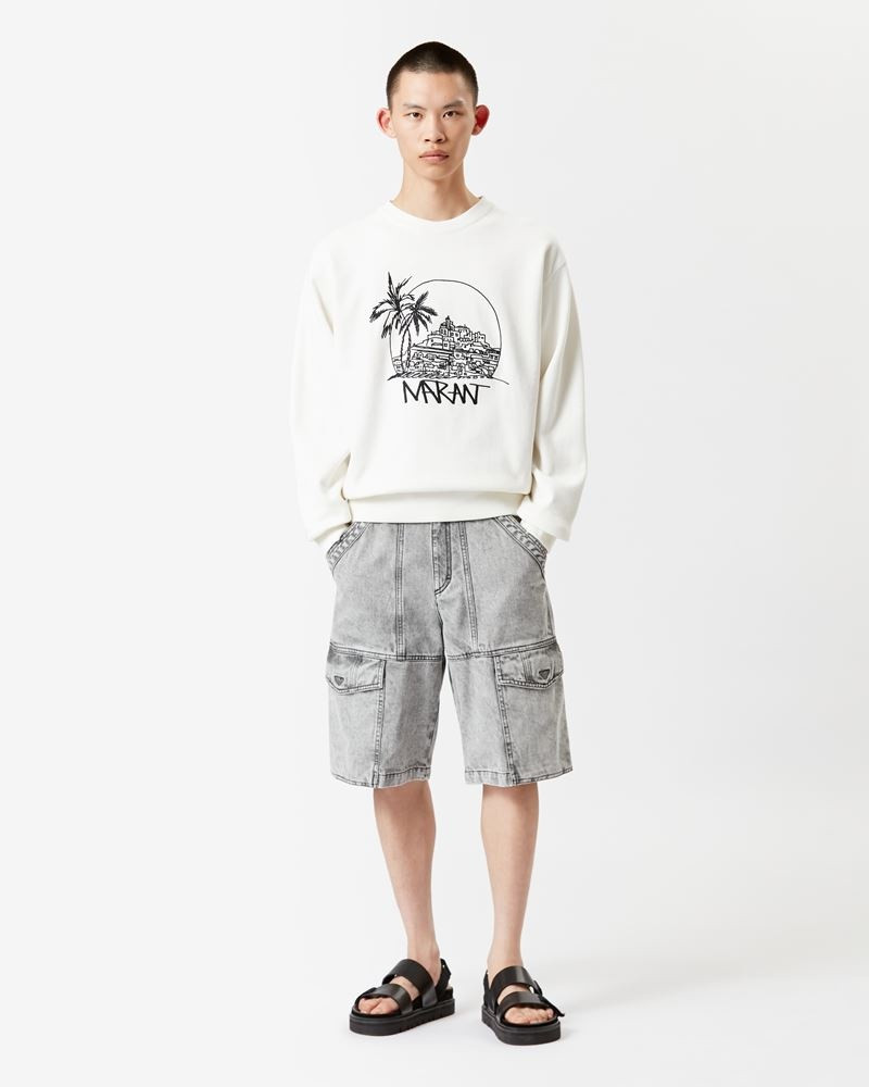 Isabel Marant JEMUEL DENIM SHORTS outlook