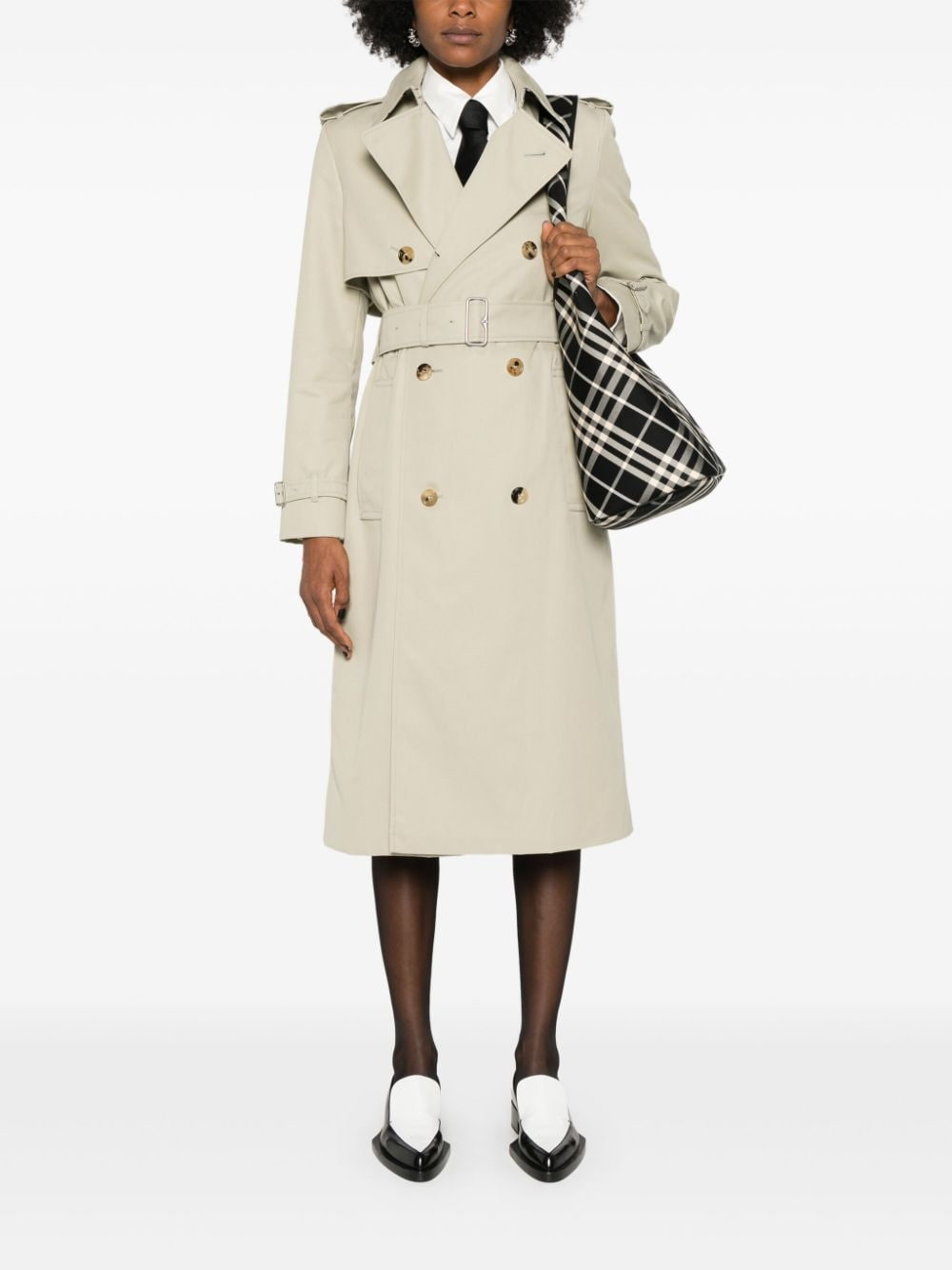 Burberry Coats Grey - 5