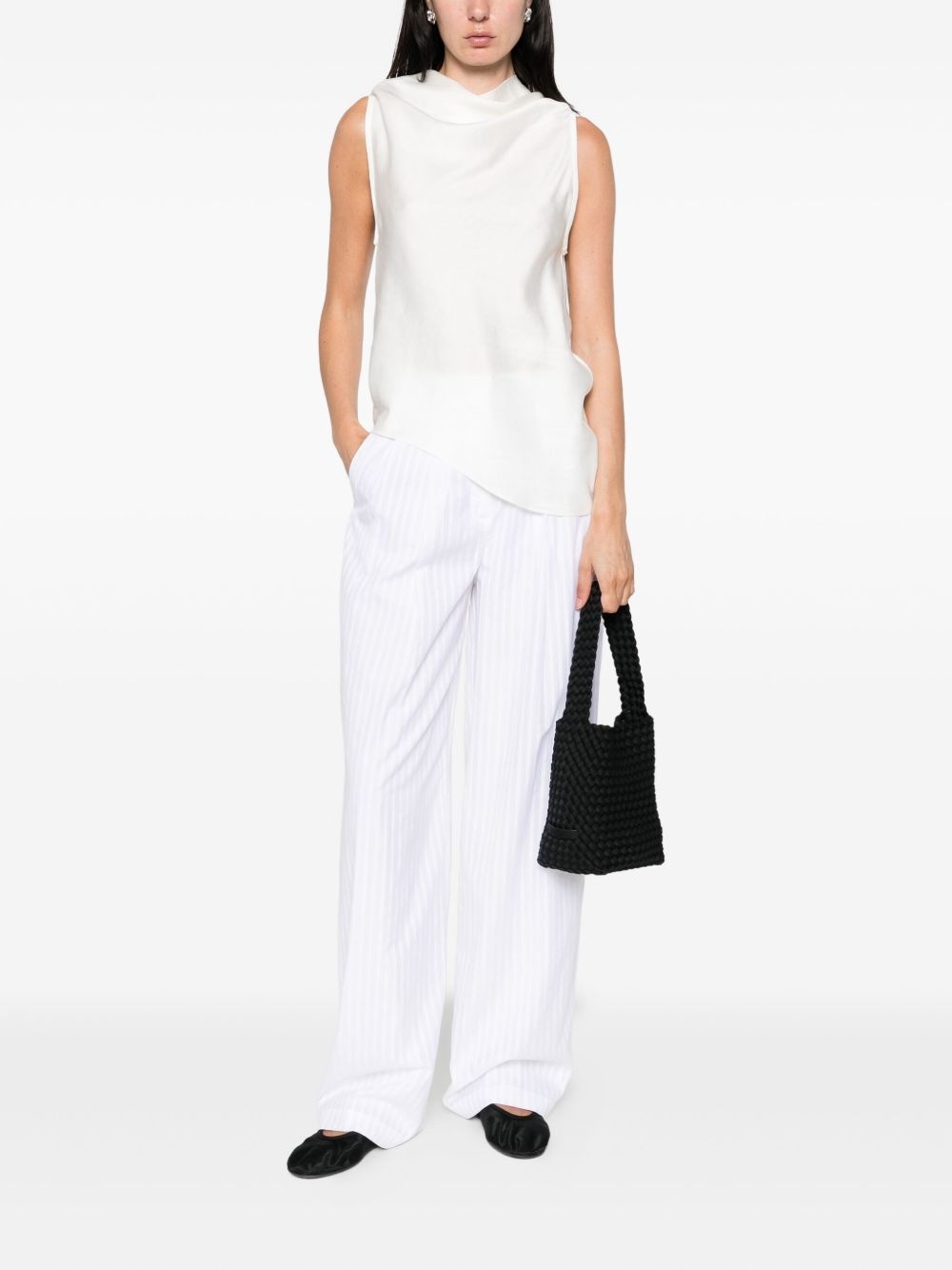 pinstripe trousers - 2