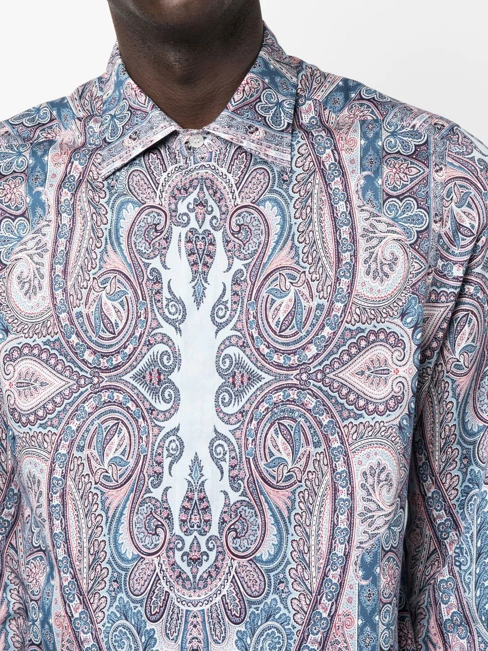 all-over paisley-print shirt - 5