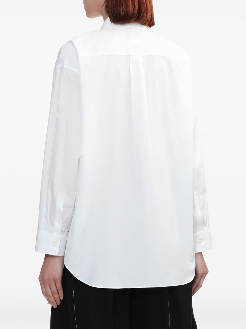 drop-shoulder cotton shirt 4