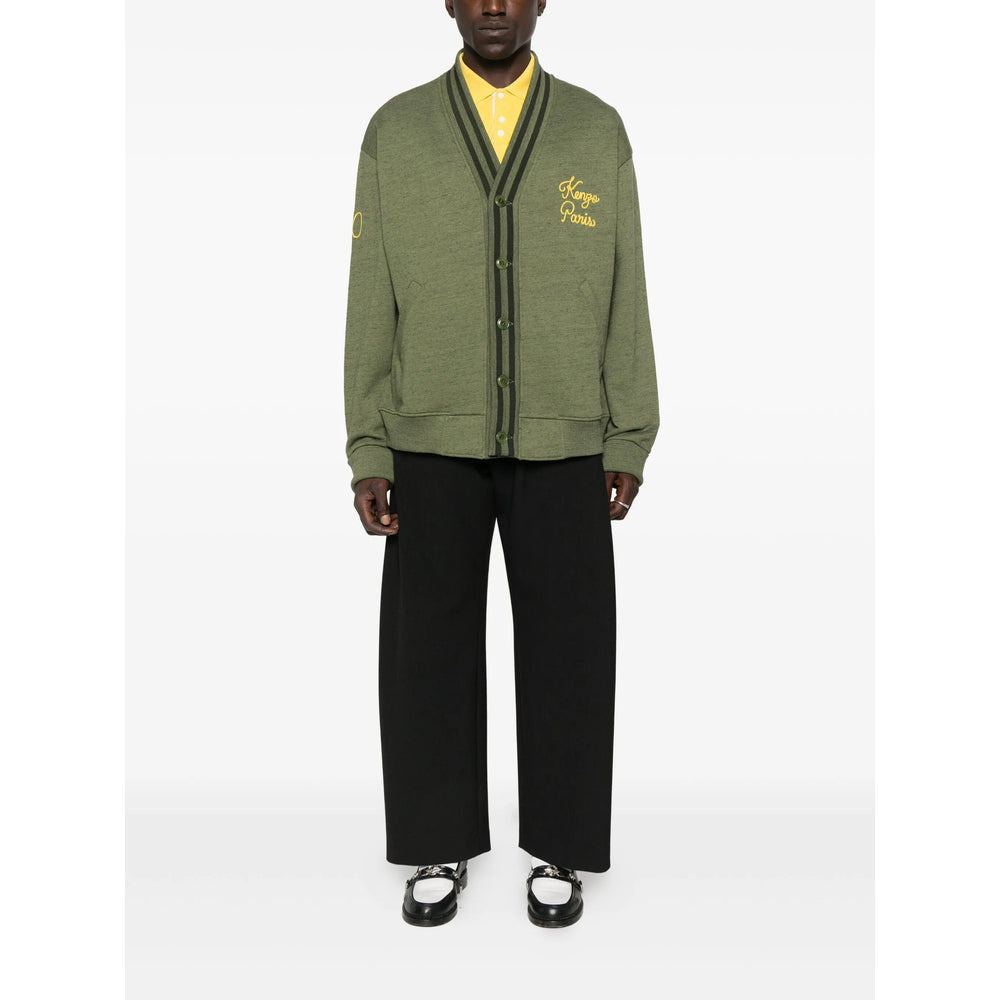 Kenzo Green Sweaters & Knitwear - Cardigans Men - 2