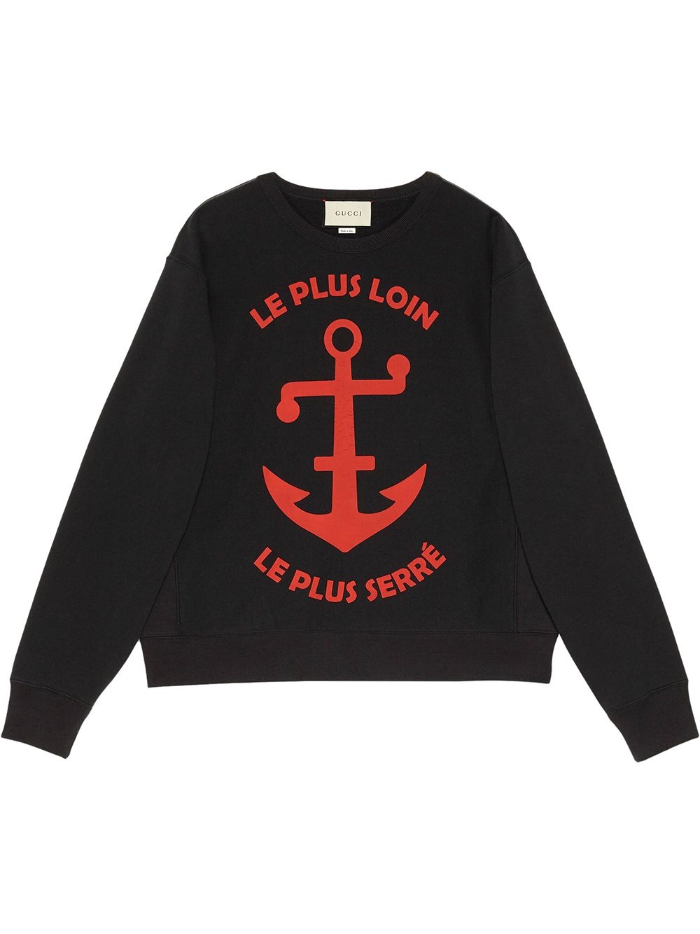 Anchor print sweatshirt - 1