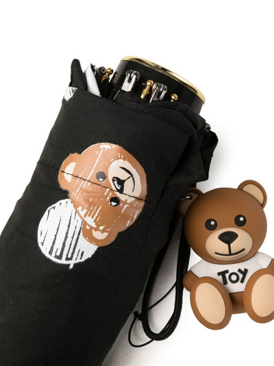 Moschino Teddy-motif umbrella outlook