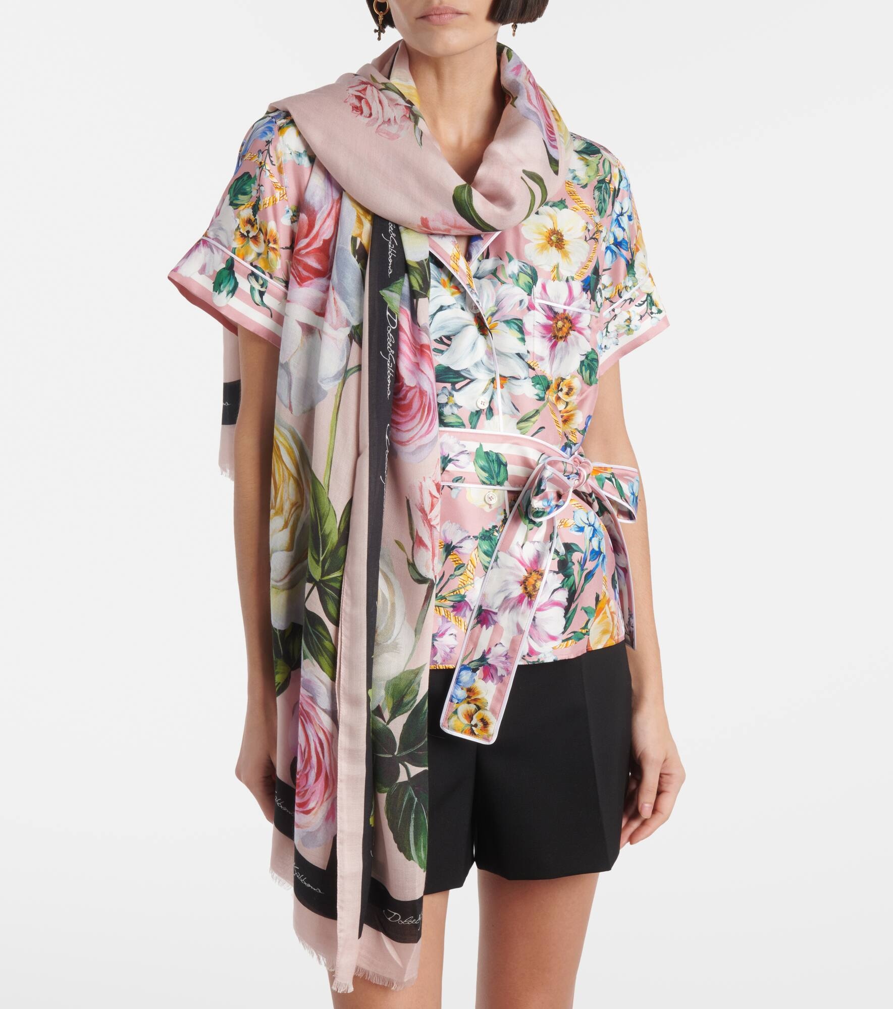 Floral scarf - 3