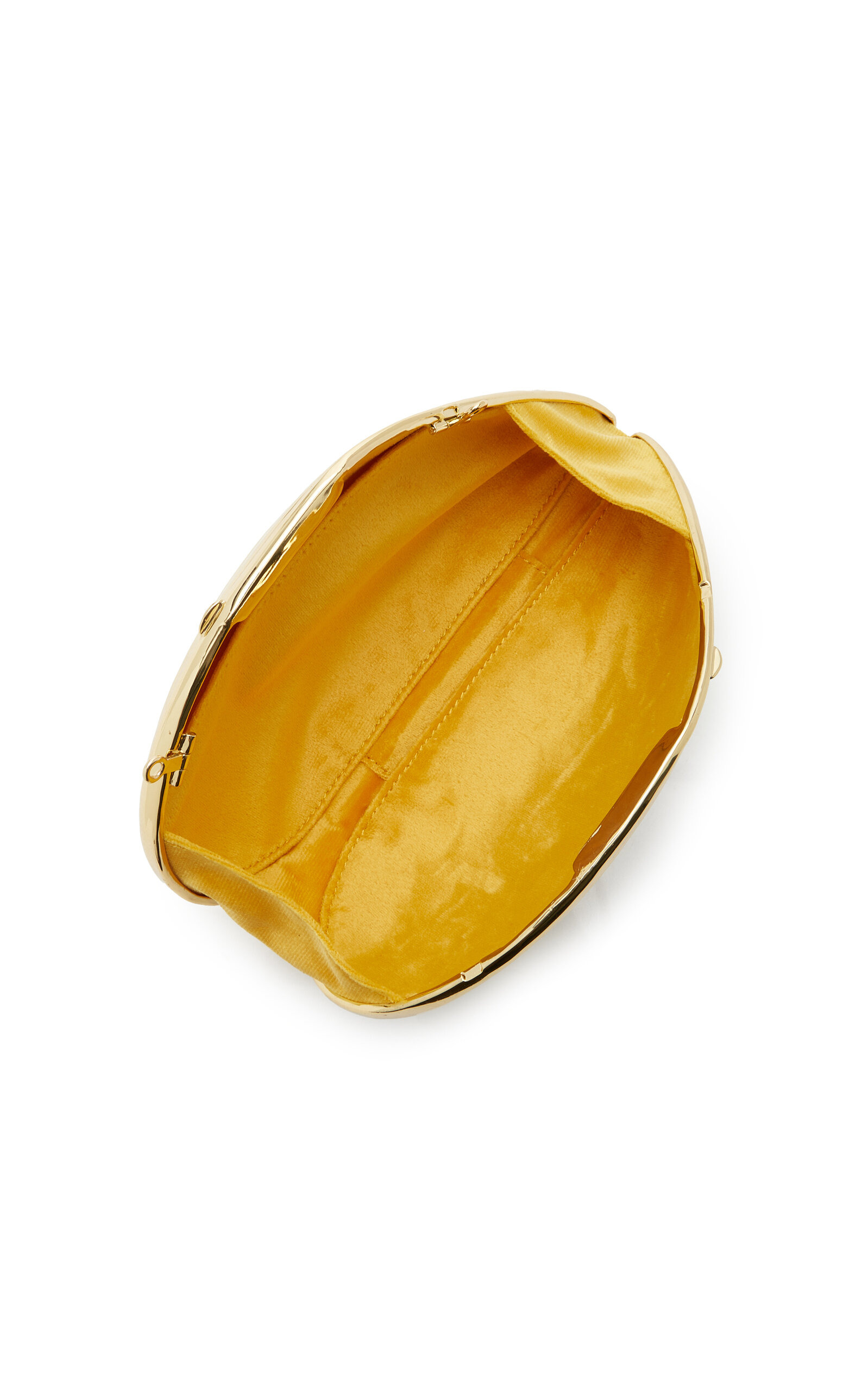Bridget Oyster Shell Clutch gold - 7