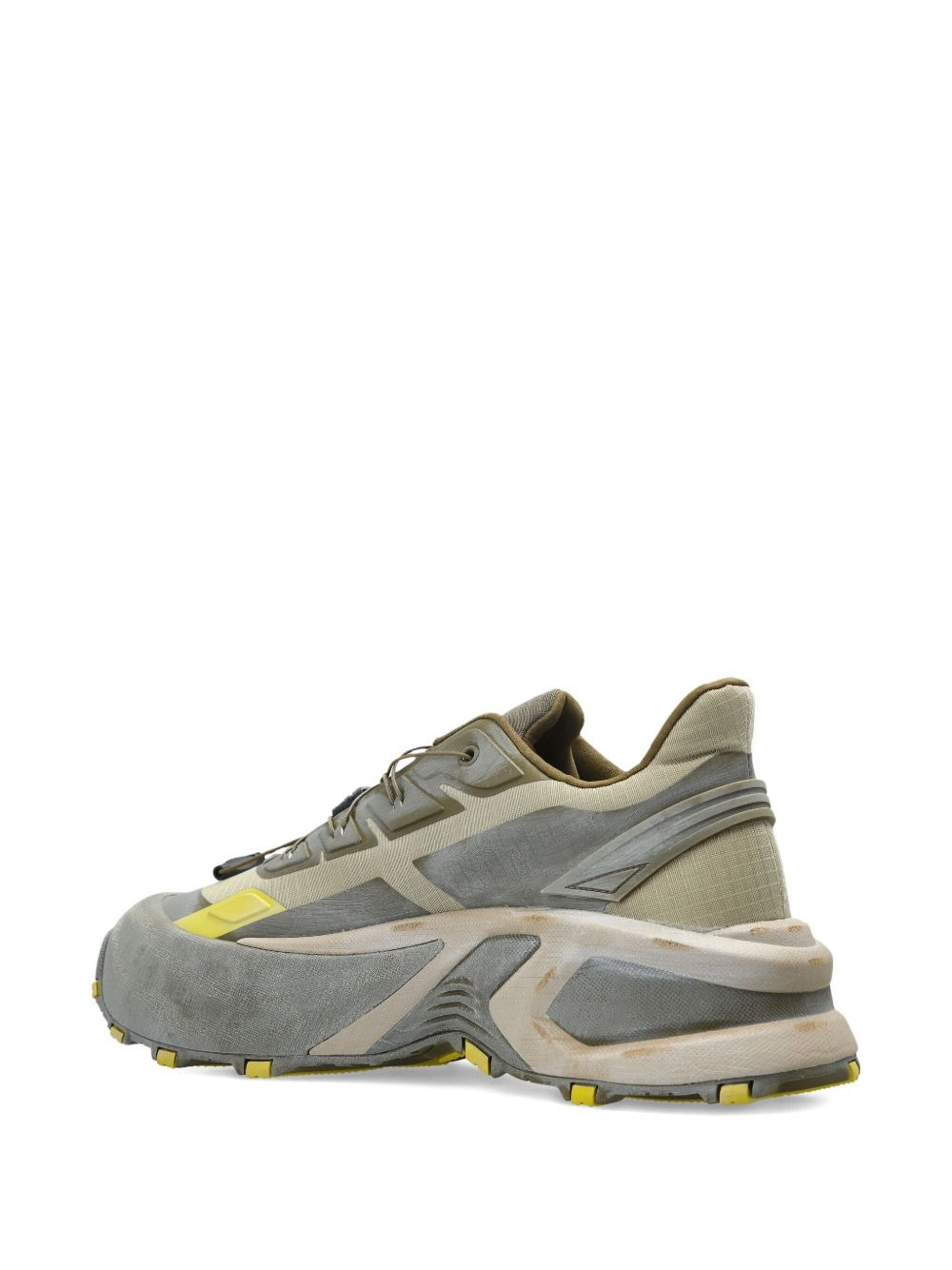 D-CAGE RUNNER lace-up chunky sneakers - 3