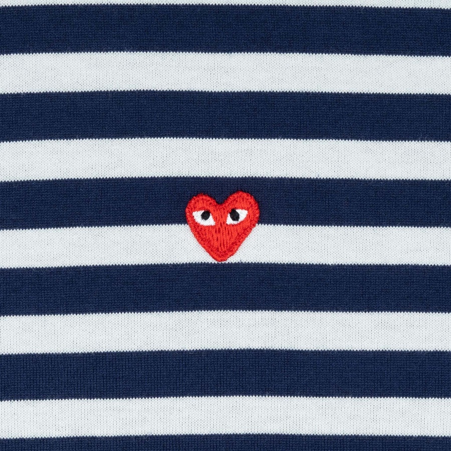 STRIPED SMALL HEART L/S T-SHIRT - 5