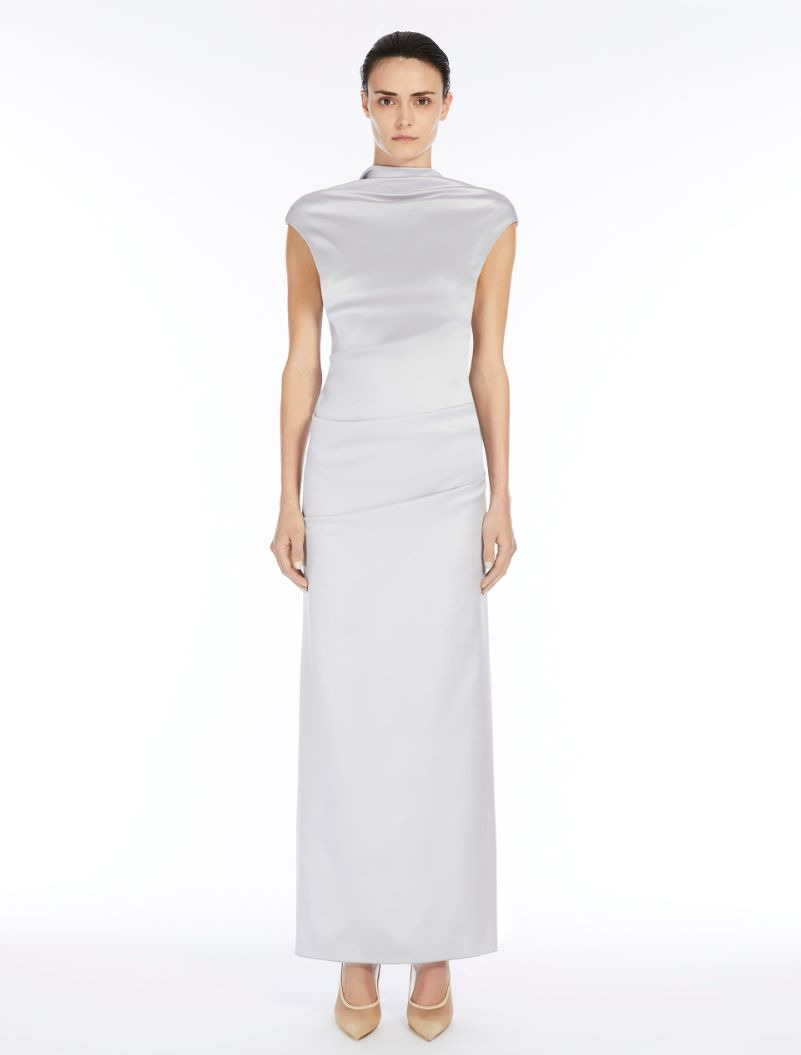 Slim-fit draped dress - RUNWAY - 3
