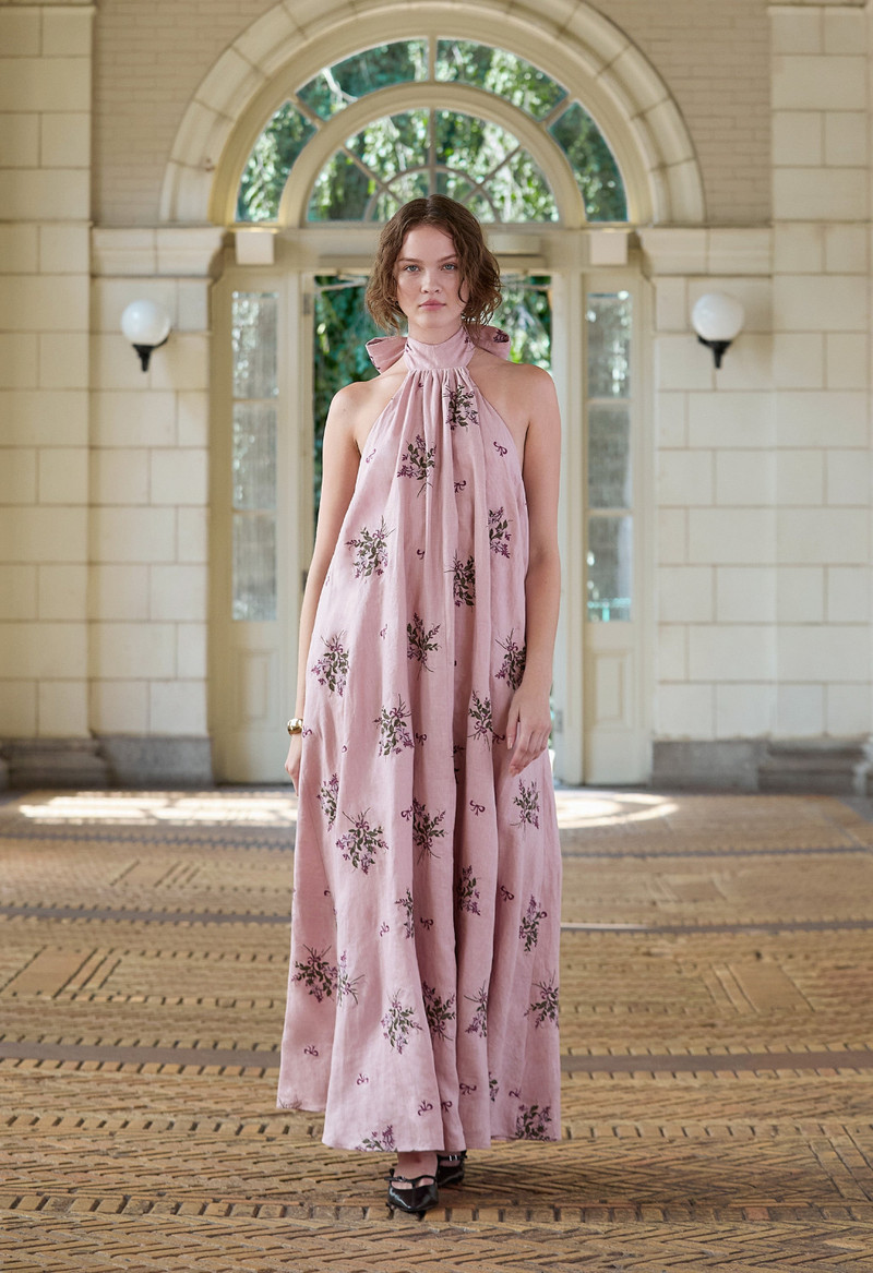 Efímero Wisteria Maxi Dress 4