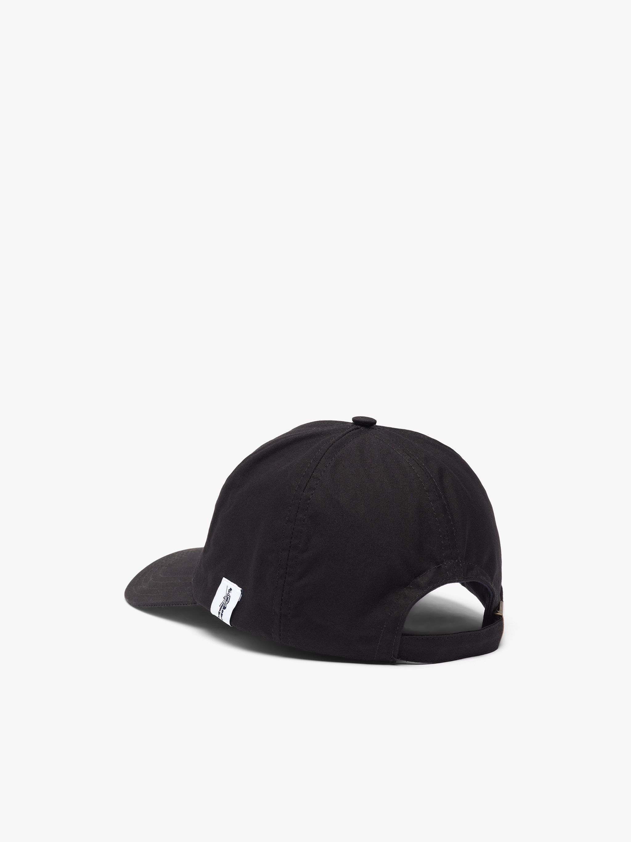 TIPPING BLACK WAXED COTTON BASEBALL CAP | ACC-HA04 - 3