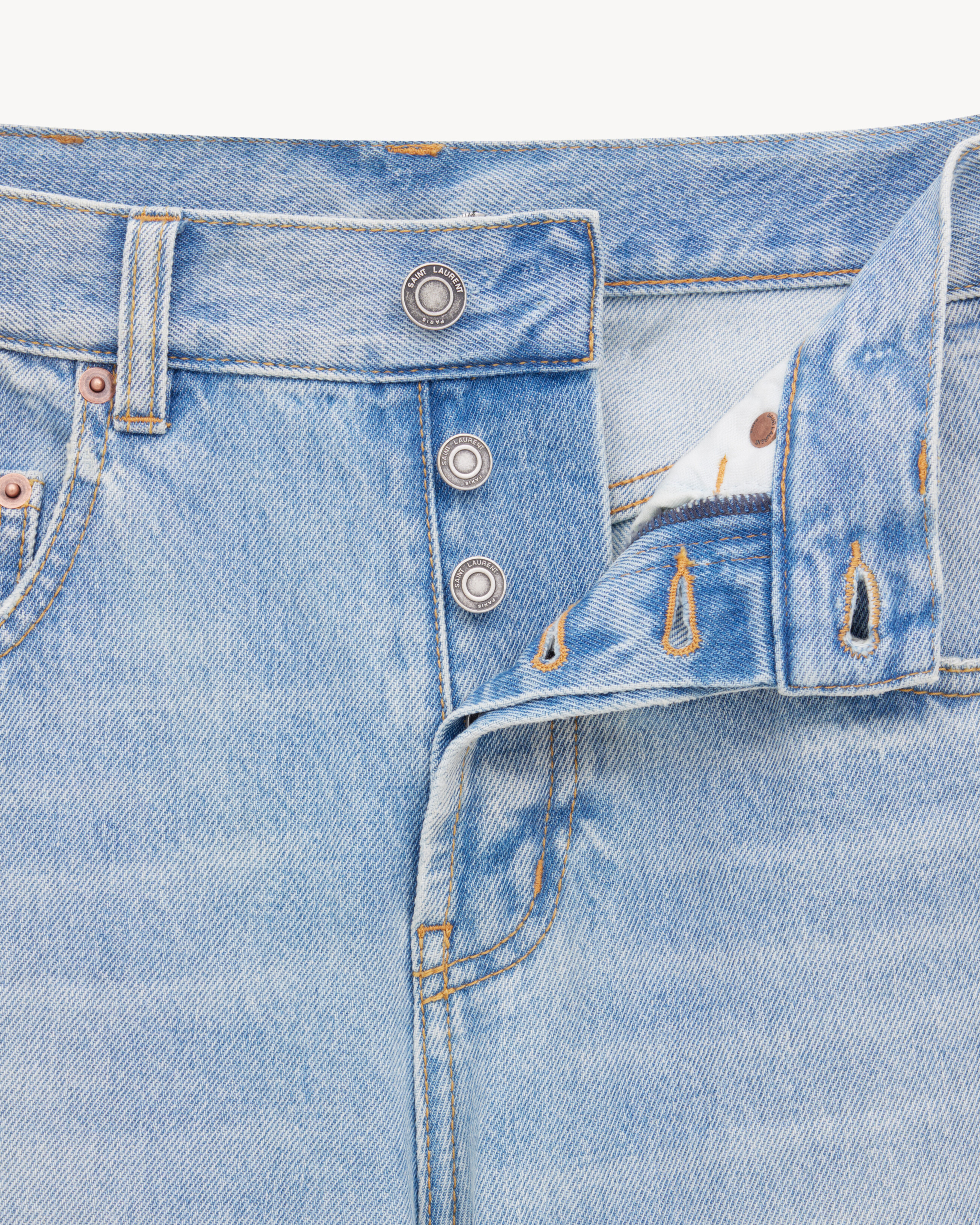 BAGGY JEANS IN MICHIGAN BLUE DENIM - 3