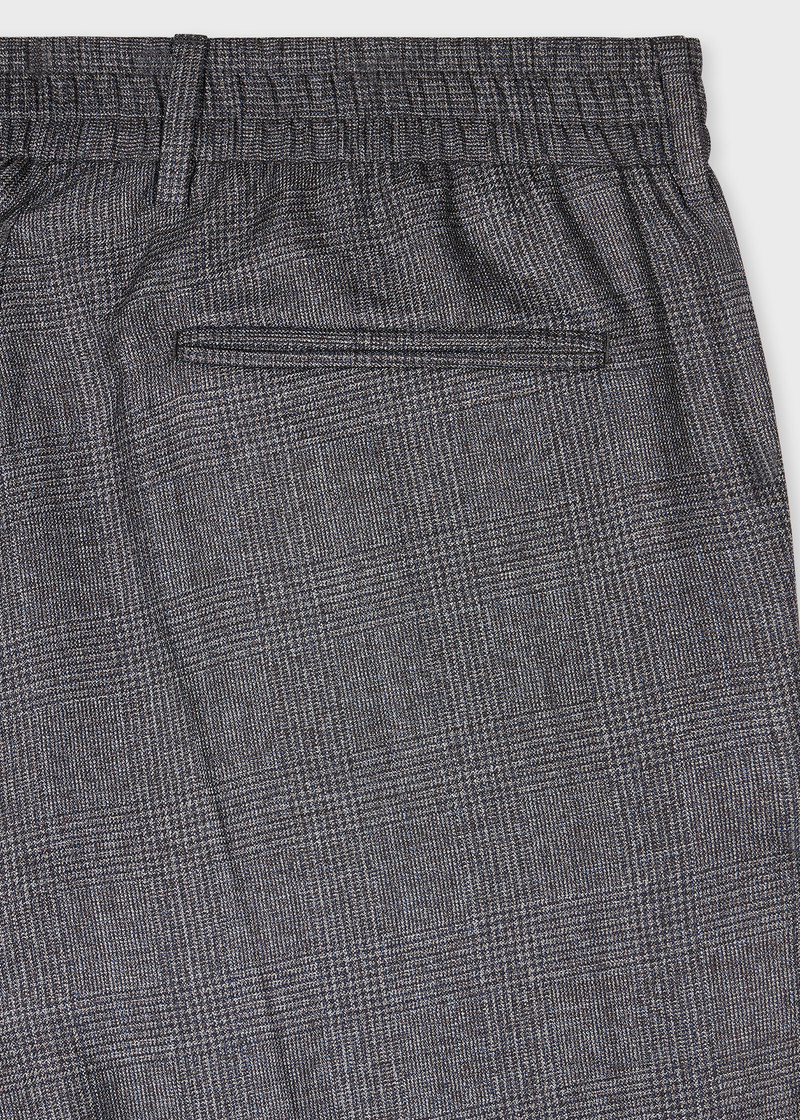 Grey Check Wool Work Jacket and Tapered-Fit Trousers Co-ord 6