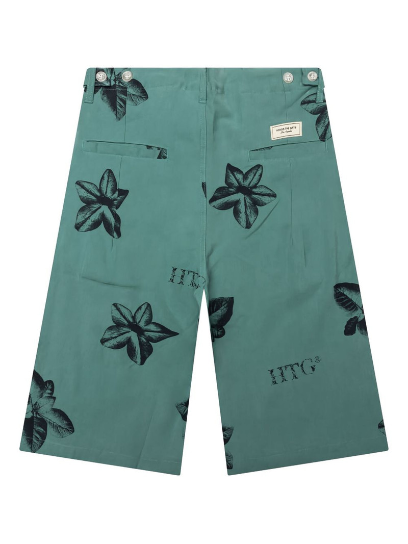 HONOR THE GIFT floral-print shorts outlook