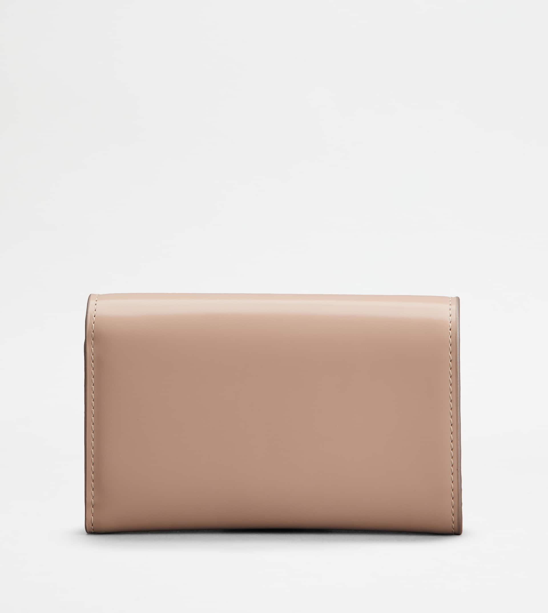 KATE WALLET IN LEATHER - PINK - 3