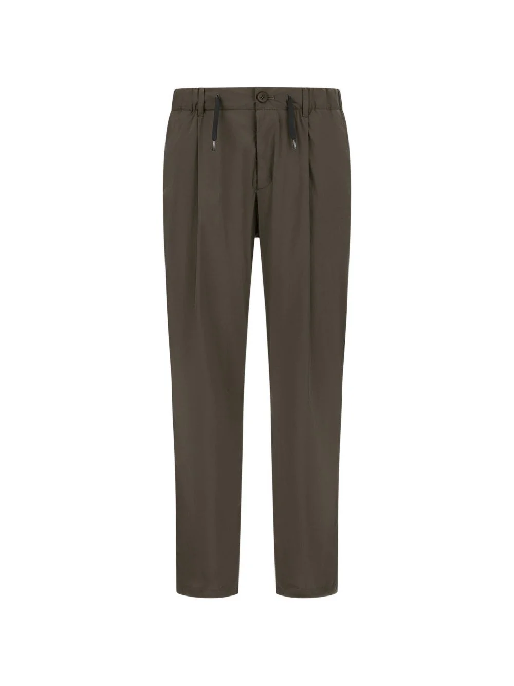 drawstring-detail elasticated-waist trousers - 1