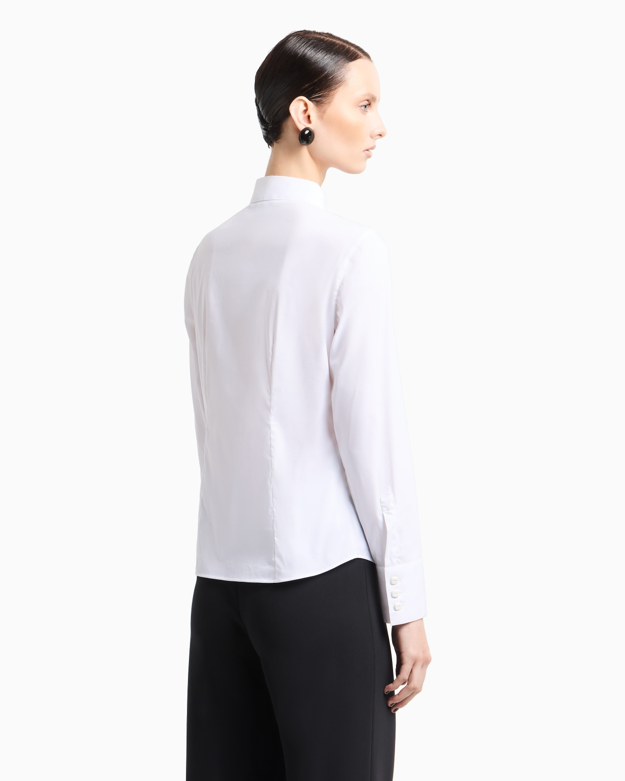 Stretch poplin shirt - 3
