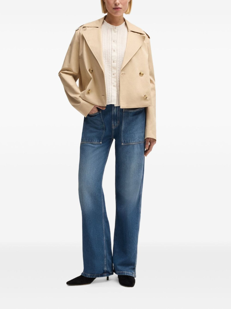 BOSS high-waisted jeans outlook
