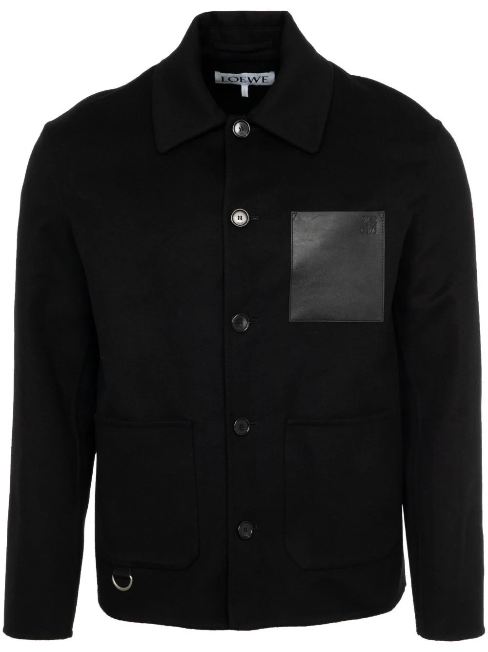 Loewe Men Wool And Cashmere Workwear Jacket - 1