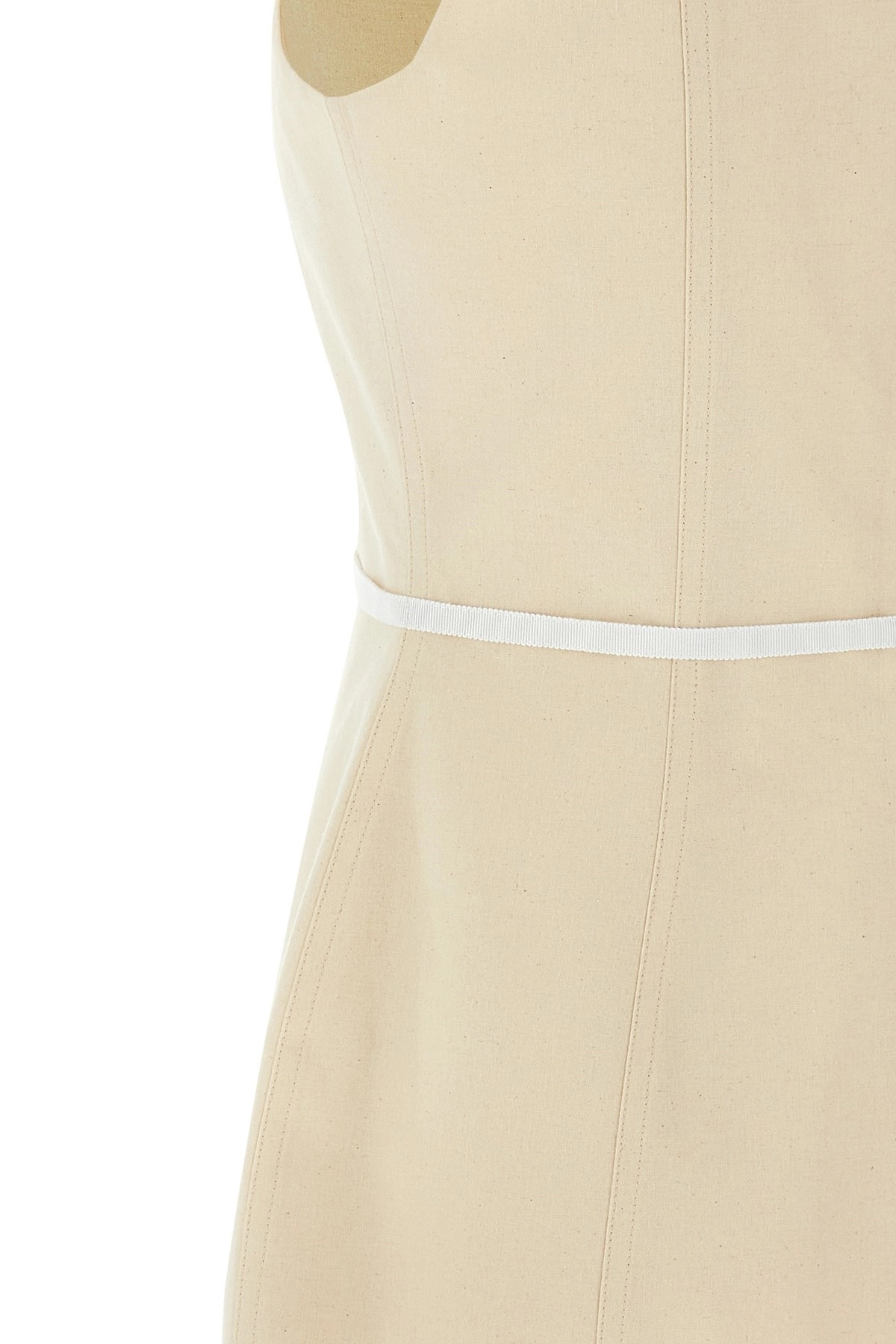 Rough canvas dress - 5