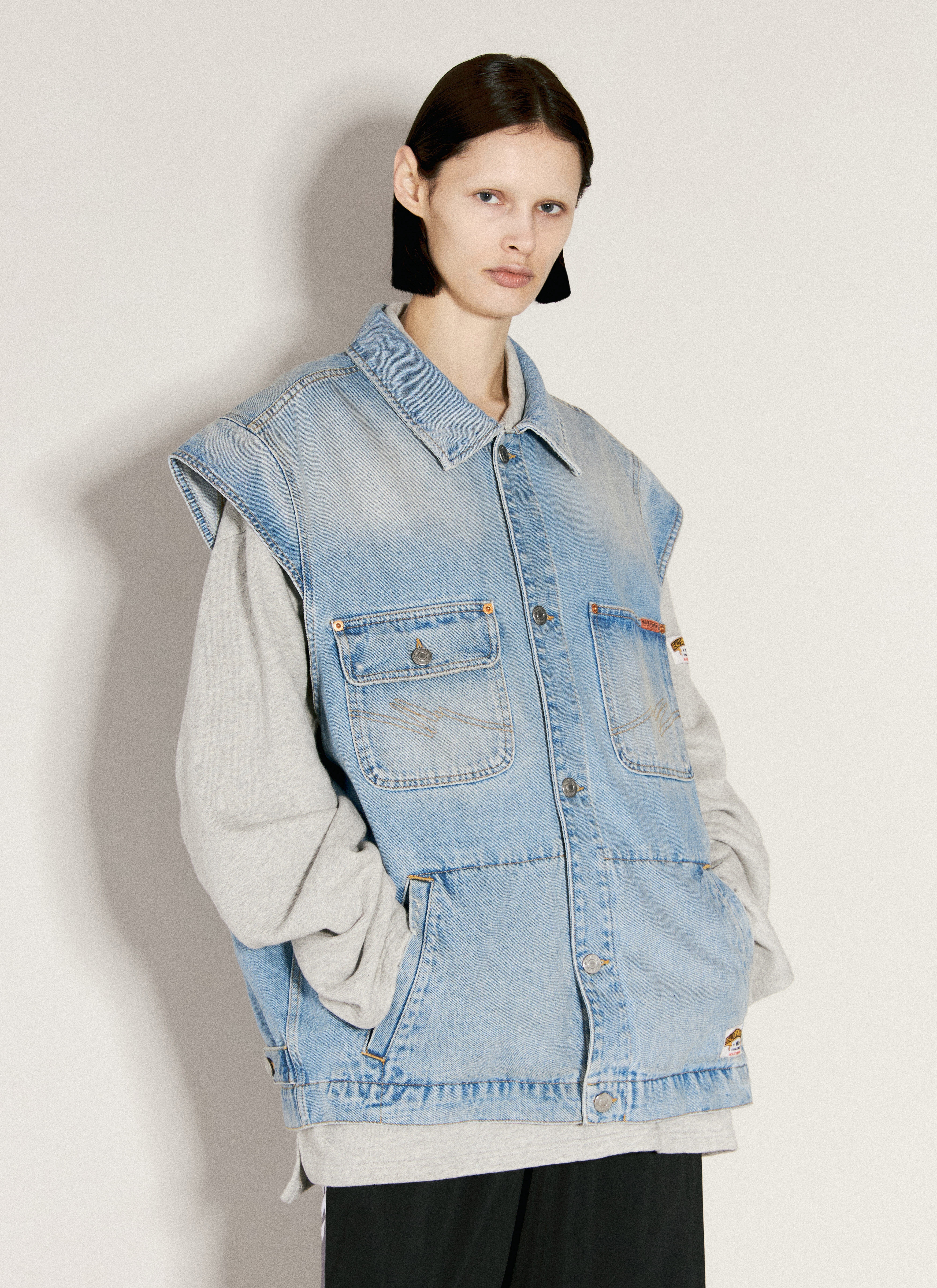 Denim Gilet - 1