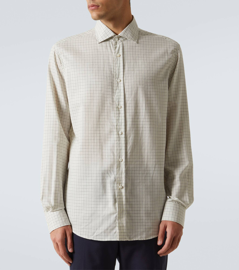 Checked cotton shirt 3