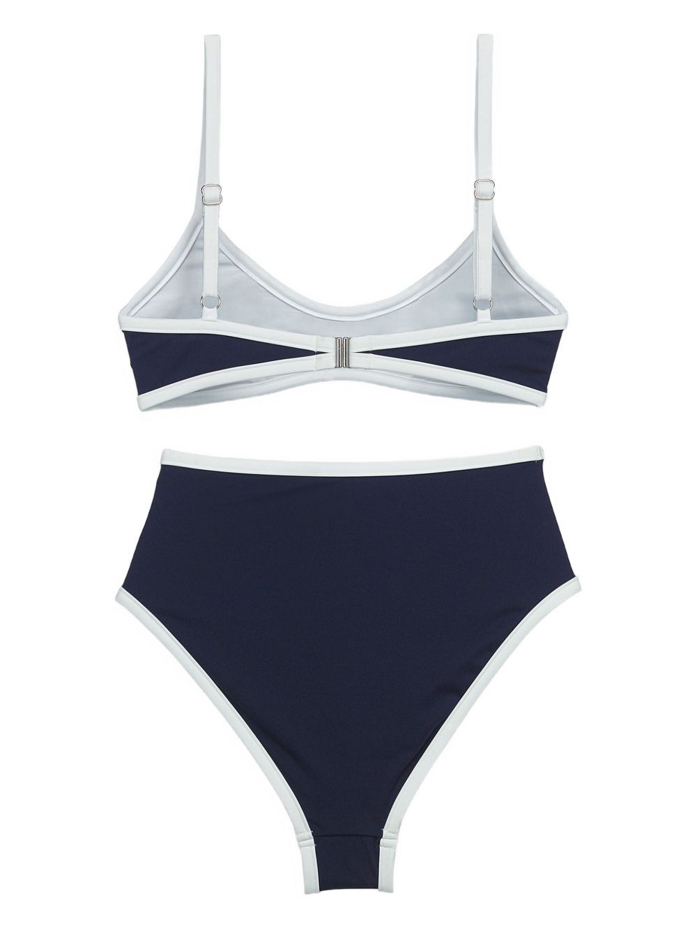 logo-detail high-waisted bikini - 2