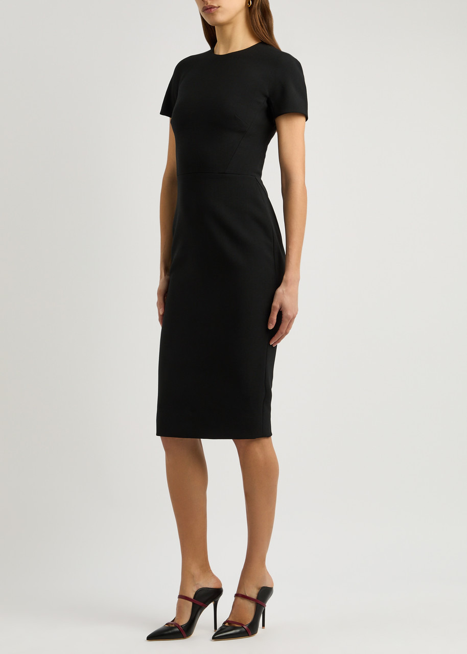 Victoria Beckham Woven Midi Dress - 2