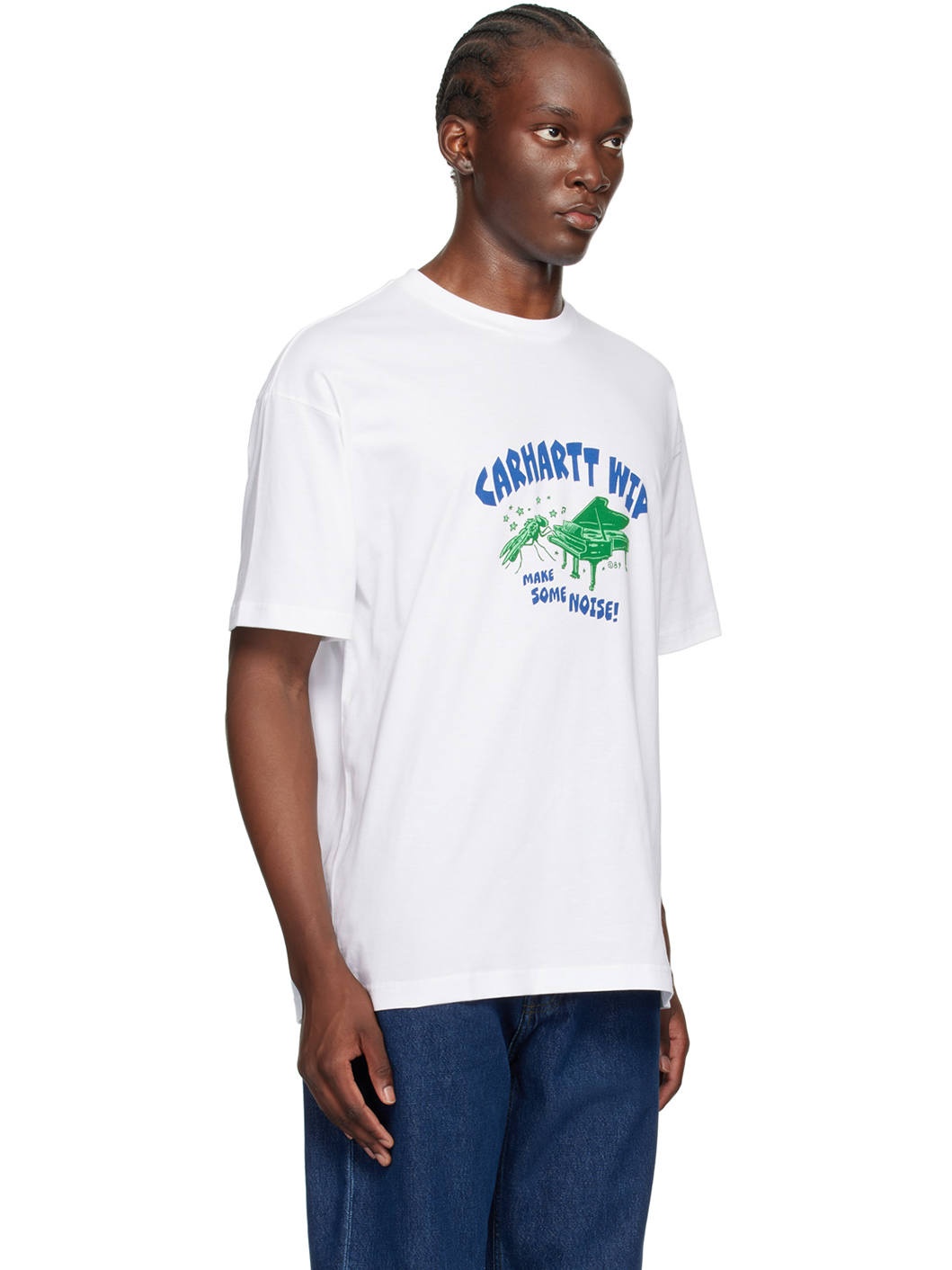 White Noisy T-Shirt - 2