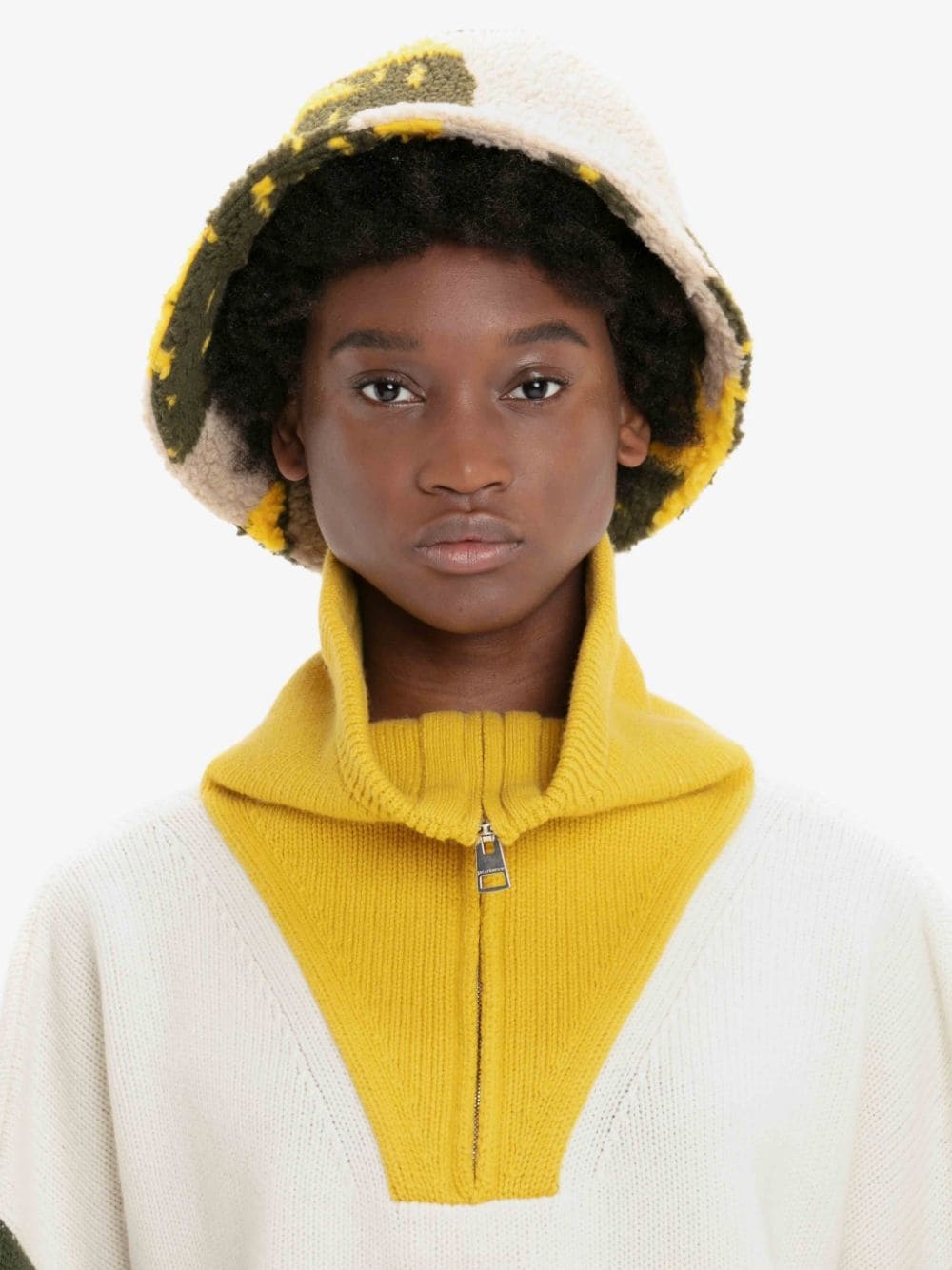 ASYMMETRIC BUCKET HAT - 3