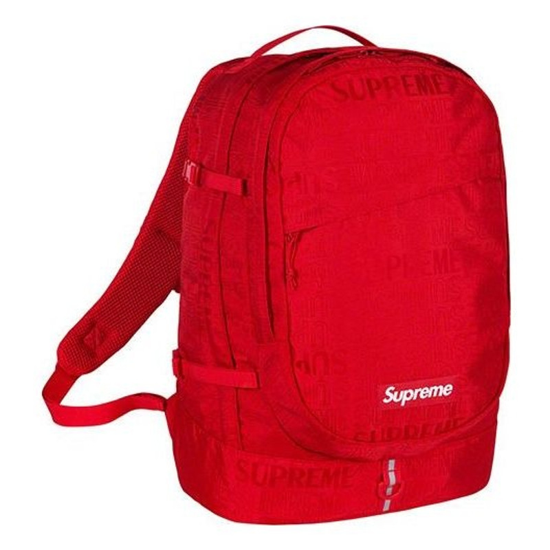 Supreme Supreme Backpack 'Red White' SUP-SS19-032 outlook