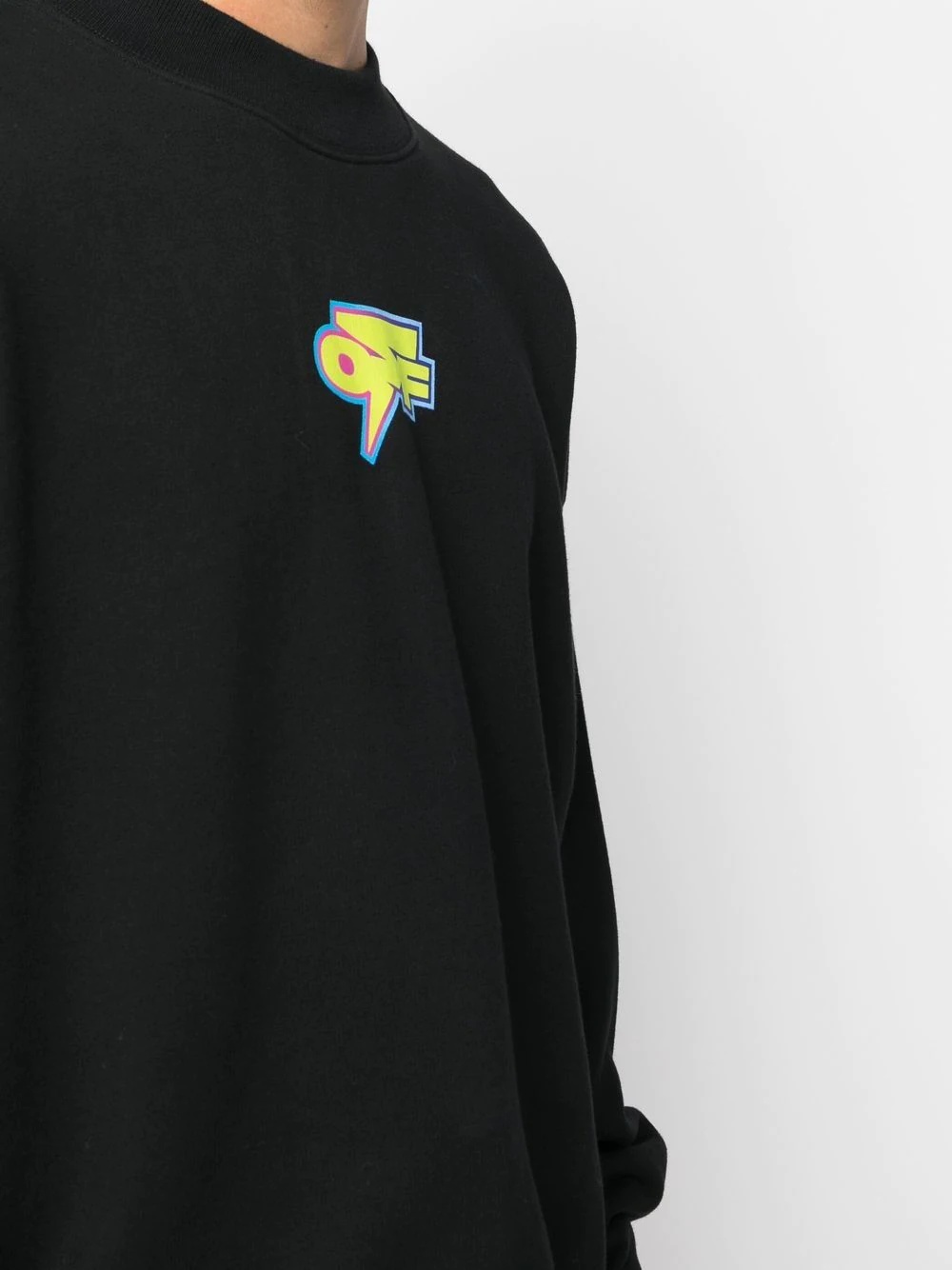 Arrows print crew neck sweatshirt - 5
