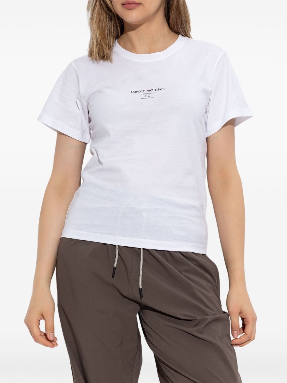 Logo cotton t-shirt - 5