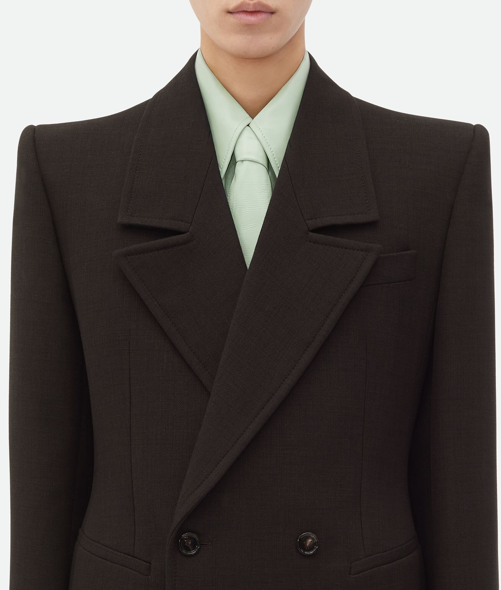 Structured Cotton Melange Jacket - 4
