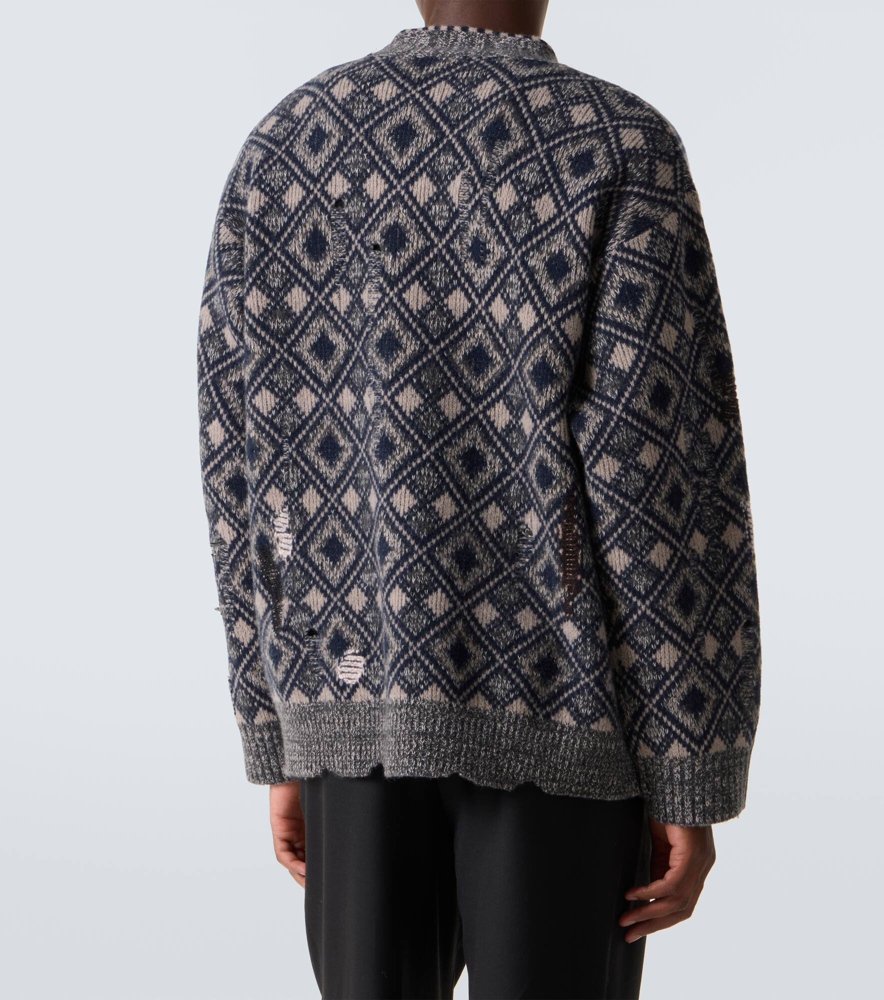 Sibling oversized wool cardigan - 4