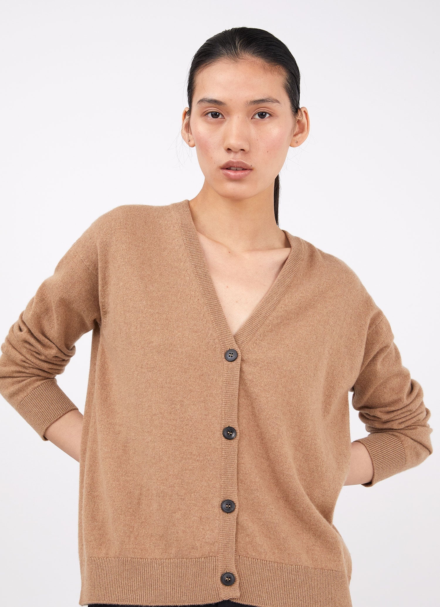 Cashmere Boxy cardigan - 2